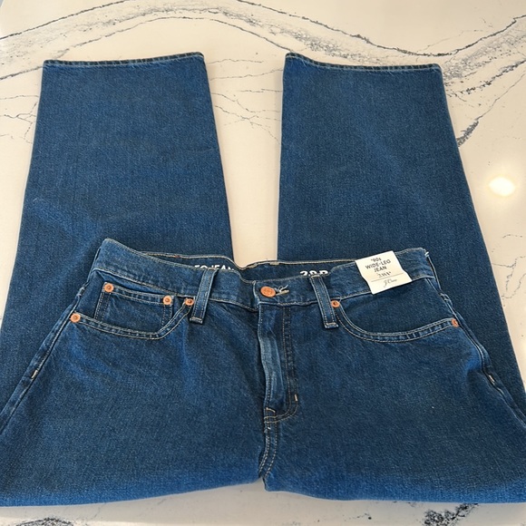 J. crew 90s Wide-Leg Jean sz. 28P NWT - Picture 8 of 10
